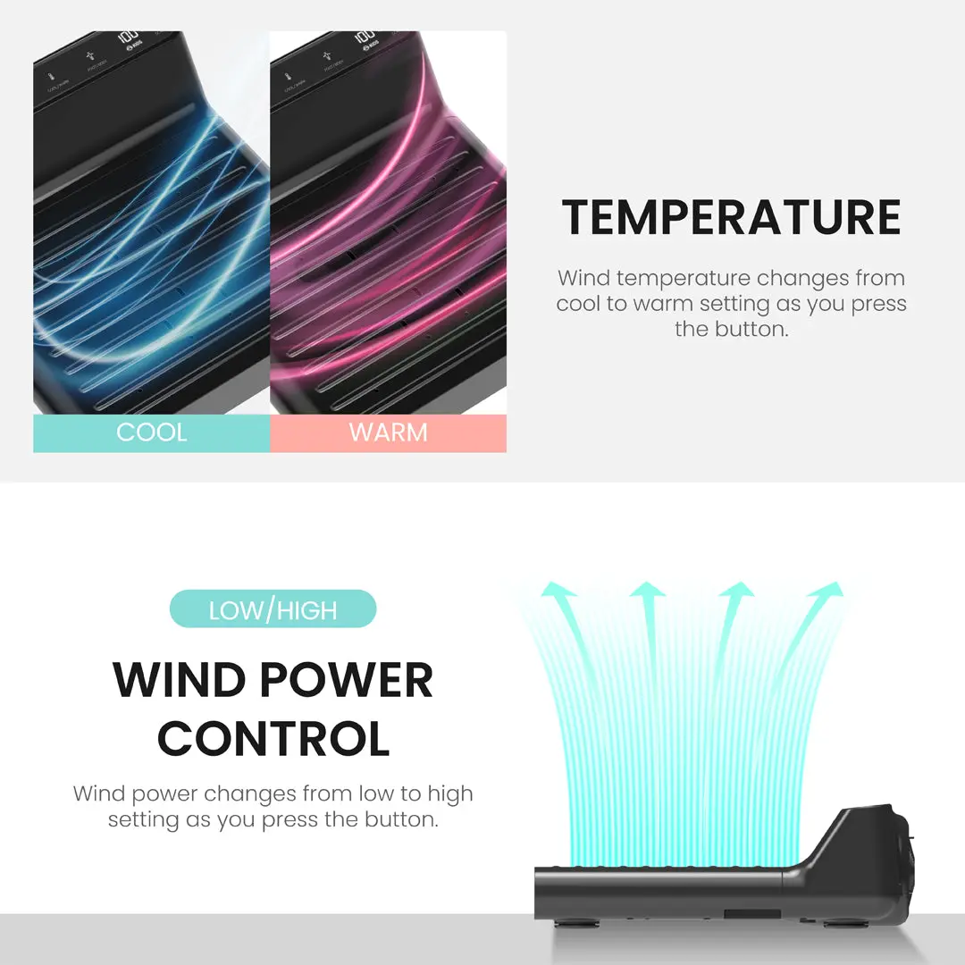 VOVO Body & Foot Dryer BD-7700B - Made in Korea - Image 6