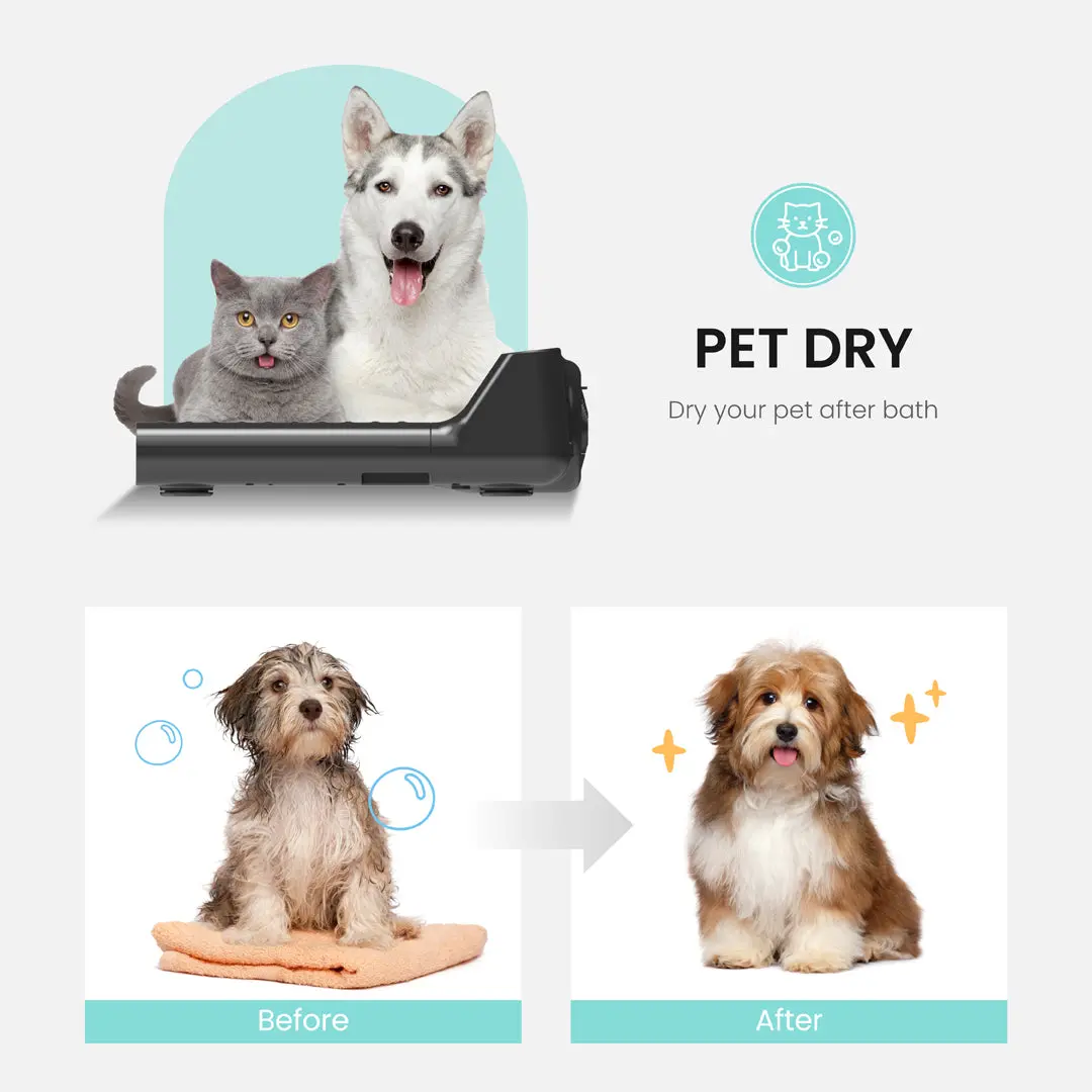 VOVO Body & Foot Dryer BD-7700B - Made in Korea - Image 7