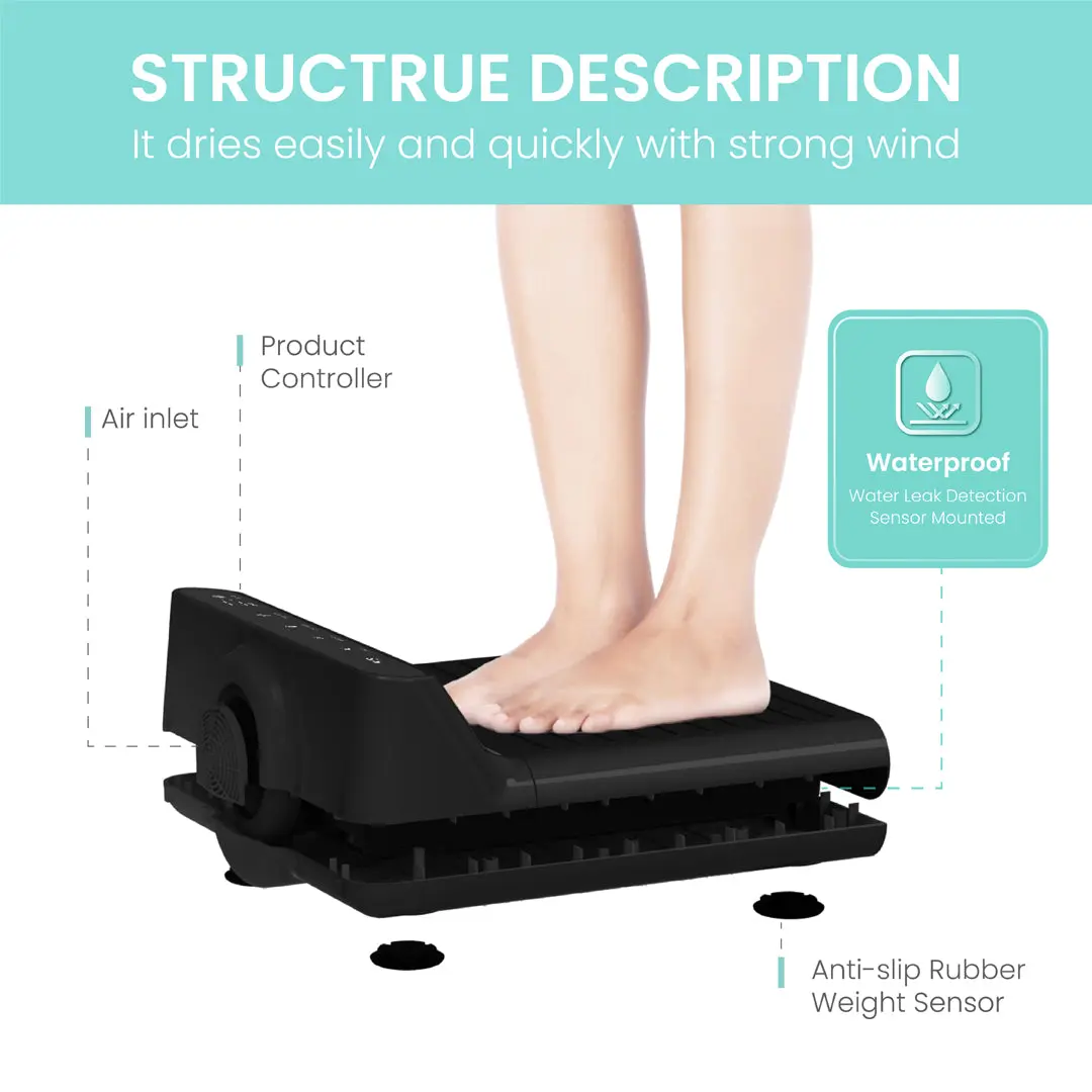 VOVO Body & Foot Dryer BD-7700B - Made in Korea - Image 9