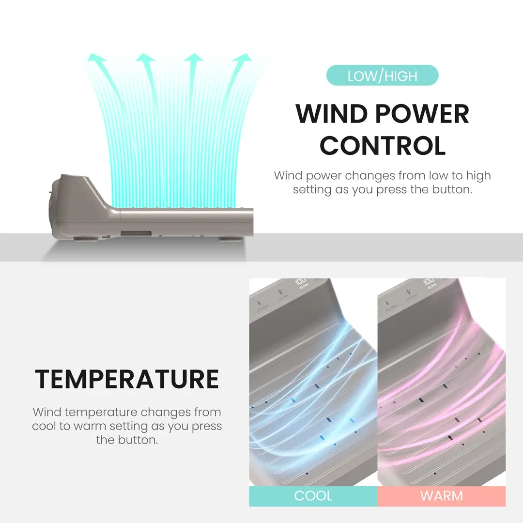 VOVO Body & Foot Dryer BD-7700G - Made in Korea - Image 6