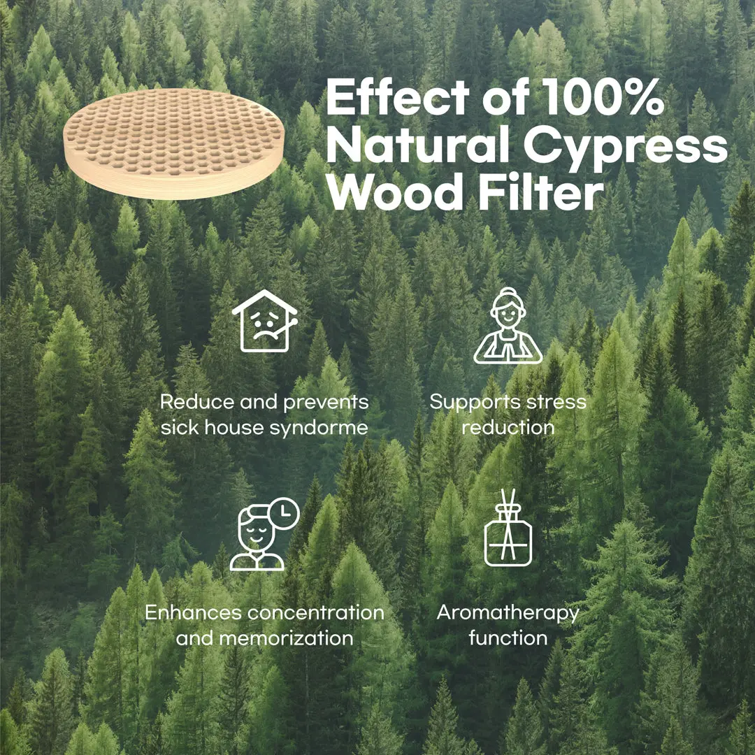 Air Purifier with Cypress Wood IMUNSEN M-002W - Image 4