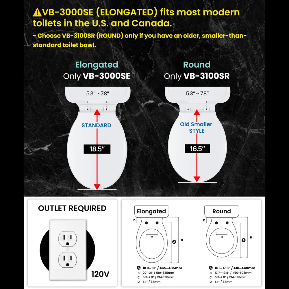 VB-3000SE(Elongated) / VB-3100SR (Round) - Image 6