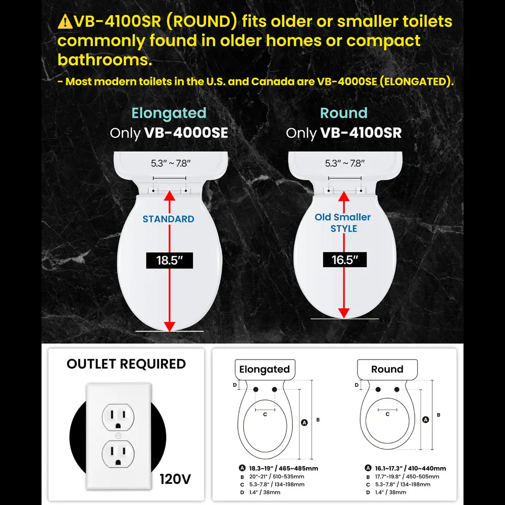 VB-4000SE(Elongated) / VB-4100SR (Round) - Image 7